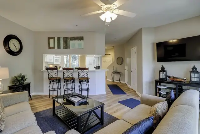 Living room at Ocean Breeze 39